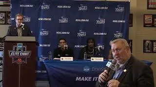 NCAA Tournament Press Conference - Elite Eight vs. Gannon
