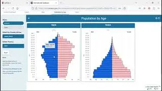 Creating Population Pyramids for Countries Using the International Data Base