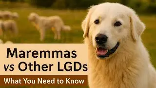 Maremmas vs Other LGDs | Why Maremmas Are the Best Livestock Guardian Dogs for Small Farms