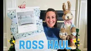 ROSS Home, Clothing & Easter HAUL | Bedroom Makeover On A Budget 💜