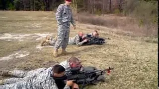 82nd Weapon Squad Machine Gun Crew Drills