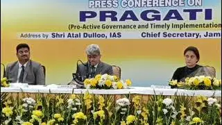 J&K Chief Secretary Atal Dulloo Reviews Progress of ₹4.12 Lakh Cr Megaprojects Under PRAGATI