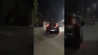 Diesel Punto 1st Gear Pull Exhaust Note #fiat #punto #diesel #exhaustsound #sangli