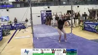 Maggie Slife Near-Perfect 9.975 Bars Air Force vs Utah State & Alaska 2-6-26