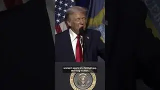 Trump attacks Dems&rsquo; push for transgender athletes in sports
