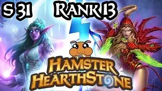 [ Hearthstone S31 ] Dragon Priest vs Rogue rank 13