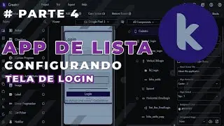 App de Lista de Tarefas no Kodular - [Configurando Tela de Login]