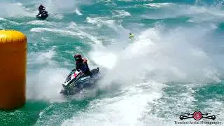 Insane Jet Ski Slow-Motion Drone Footage Huge Air Bone Crushing Waves 4K Must See Michigan City, IN