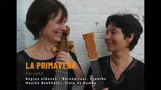 Si Dolce e'l tormento ACCOMPANIMENT - karaoke from Monteverdi with lyrics & score