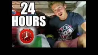 24 HOUR TRAMPOLINE PARK FORT!