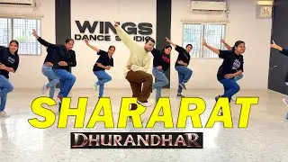 Shararat | Dhurandhar | Ranveer, Aditya Dhar, Shashwat, Jasmine, Madhubanti| Bollywood Dance Warmup