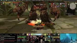 Dire Maul (West): Tendris Warpwood Rogue Tank Solo