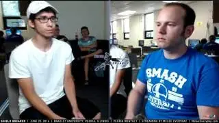 Shield Breaker - Azzu (Falco) vs. IX | Dart! (Marth) - SSBM - Top 8, Winners Finals