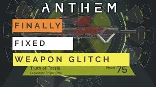 Anthem&trade; Weapon Stat Bug Finally Fixed