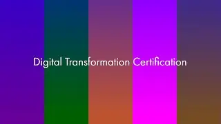 Digital Transformation Certification