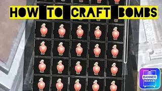 How to craft bombs Conan exiles age of war ps4/ps5