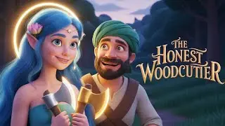 The Honest Woodcutter and the Three Axes 🌳🪓 | An Emotional Moral Story