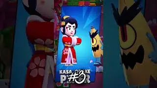 Ranking KATANA KINGDOM Skins 🔥🤩 #shorts #brawlstars