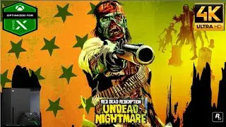 Red Dead Redemption Remastered: Undead Nightmare DLC - Xbox Series X Galaxy 4K 60FPS Gameplay