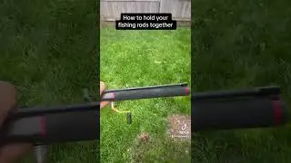 How to hold your fishing rods together