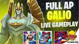 Full AP Galio vs Counters! - Wild Rift HellsDevil Plus Gameplay
