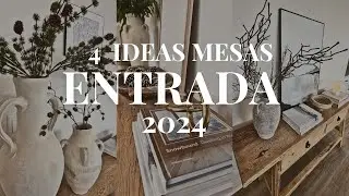 NUEVA DECORACIÓN 2024 || COMO DECORAR DESPUES DE NAVIDAD | IDEAS PARA DECORAR UNA MESA DE ENTRADA