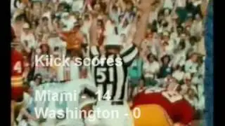 Perfect and UnDefeated Miami Dolphins - 1972