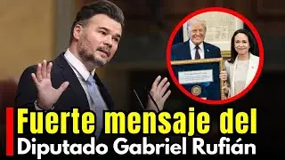 ¿Por qué se arrastran? dice el Diputado de España Gabriel Rufián