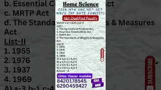 UGC NET Home Science I Net Qualified Faculty I Online Class Available #homescience #shorts #ugcnet