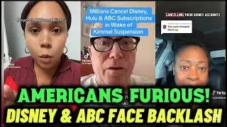 WATCH: Americans BOYCOTT Disney & ABC After Jimmy Kimmel Show CANCELLED