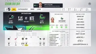 NHL 18 Nanaimo Trees fantasy franchise playthrough #29
