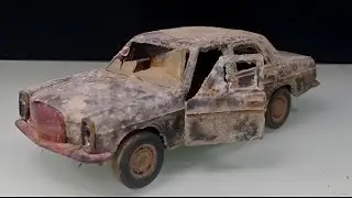 Mercedes 220 Full Restoration | From Rust to Legend