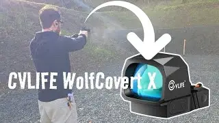 CVLIFE WolfCovert X Multi-Reticle Green Dot RMSC 3000G Shockproof 3MOA & 32MOA - Motion Awake.