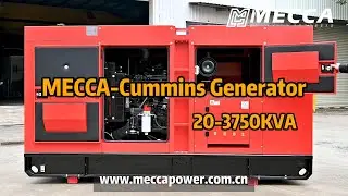 MECCA POWER-Soundproof Cummins Diesel Generator Set