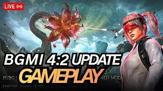 BGMI 4:2 UPDATE LIVE WITH PRO PLAYERS #bgmilive #bgmirankpush