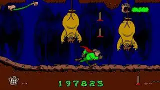 Boogerman - Sega Genesis/Mega Drive - Level 4: Mucous Montains/Nasal Caverns 1,3/2 & 4 - 100%