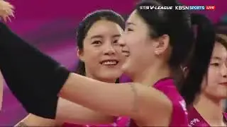 VLEAGUE KOREAN WOMEN VOLLEYBALL SEASON 20/21 HEUNGKUK LIFE PINK SPIDERS VS IBK ALTOS 071120