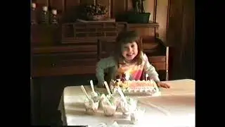 Papa & Sheena's birthday day + Christmas 1987