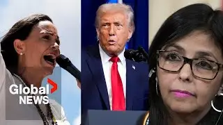Trump backs Maduro ally in Venezuela, sidelines opposition leader Machado