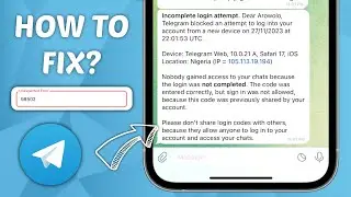 How to Fix Telegram Blocked An Attempt to Log into Your Account from a New Device