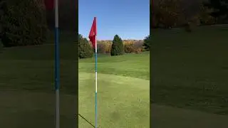 Golfing in October! #golf #iowa #nature #october