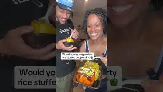 Vegan Stuffed Peppers Taste Test 🌱