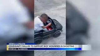 Boy injured in Prichard shooting receives unexpected Christmas gift