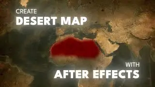How to Animate Deserts in After Effects GeoLayers - 2 Easy Methods