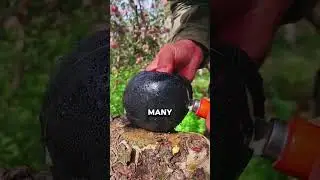 Не ешьте это ЧЁРНОЕ яблоко! 😨