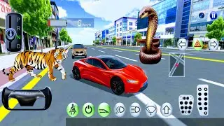 3D Driving Class Simulator On the Road With New Car Android Gameplay IFUF