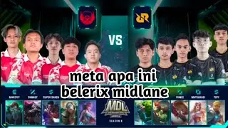 META GAK LOGIS BELERIX MIDLANE | GAME 1 RRQ SENA VS BTR BETA