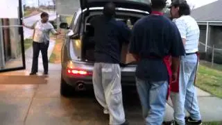 Short Clip from Turkey Donation - Otis Redding Fans Donate & Turkeys Delivered!