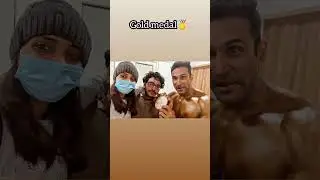 Tarun Gill win his first Gold Medal | His coach and his wife got emotional
