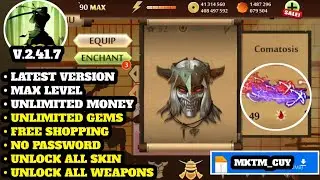 Shadow Fight 2 Mod Apk V2.41.7 Terbaru || Max Level 90 + All Boss Weapon & Unlimited Gems